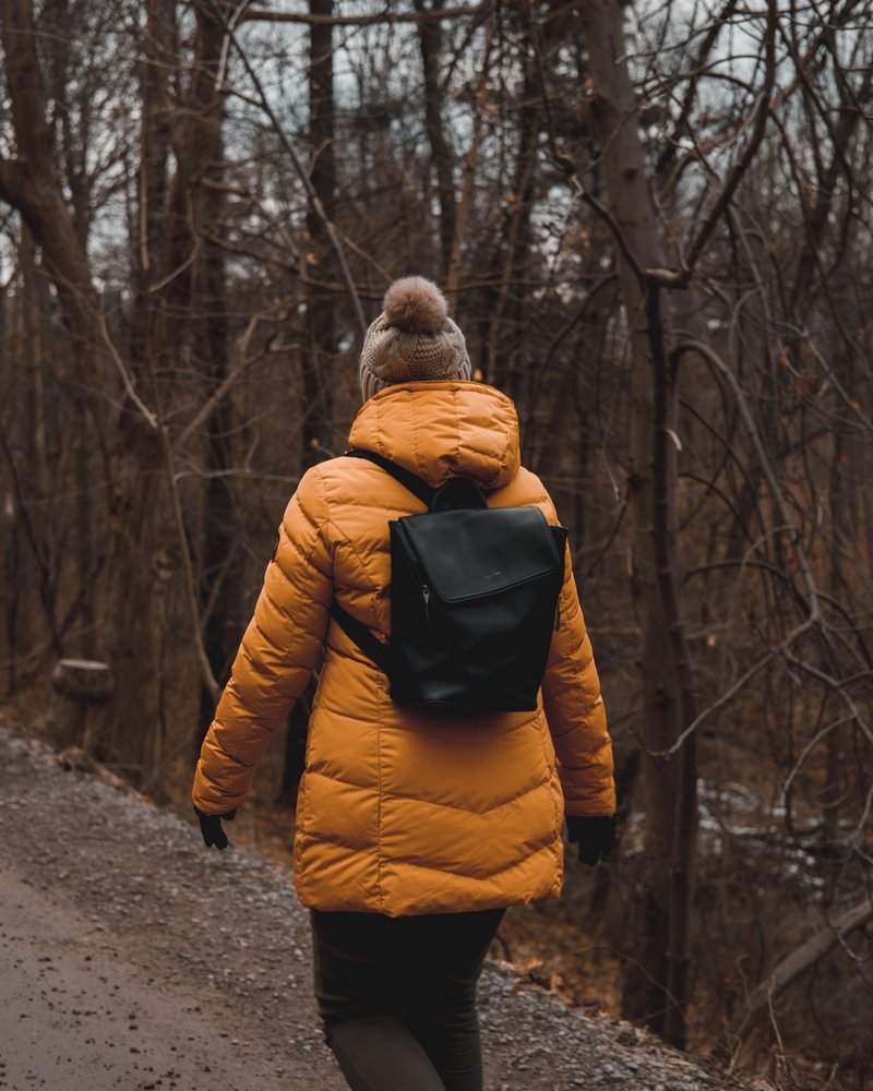 winter-walks-in-yellow-puffer-jacket